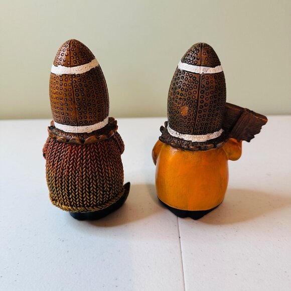 Football-Themed Gnome Decor Set of 2 For Game Days Sports Football Tiered Tray - Picture 4 of 8